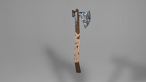 3D axe kratos inspired model