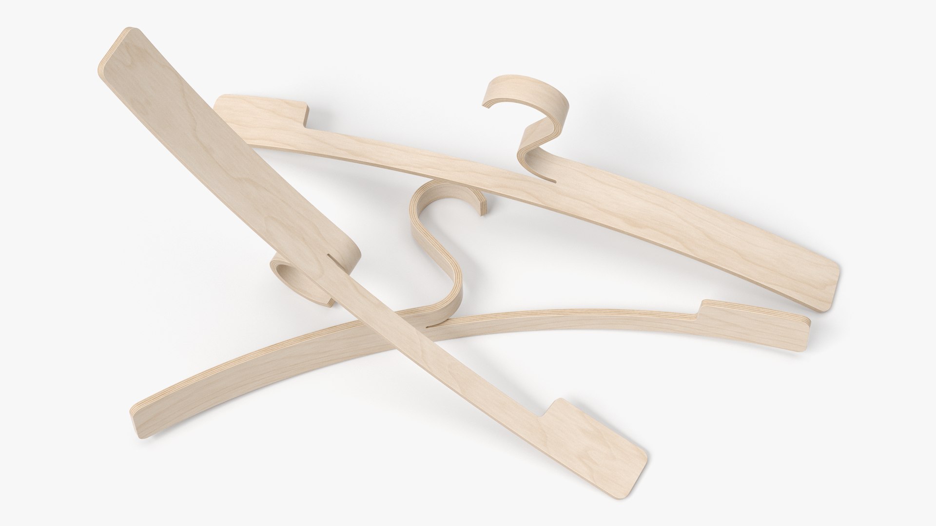 6 Clothes Hangers Model - TurboSquid 2087782