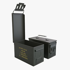 3D Ammo Can 2 model