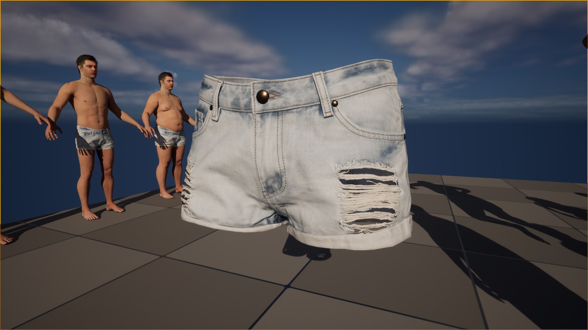 3D Denim Shorts 85 - All MH Bodies  UE5 Skeletons - Rigged model https://p.turbosquid.com/ts-thumb/XO/9GQPYC/DV/shot_05/jpg/1732721607/1920x1080/fit_q87/b5a91172d4a4648b8a73620ee6b83613532254a6/shot_05.jpg