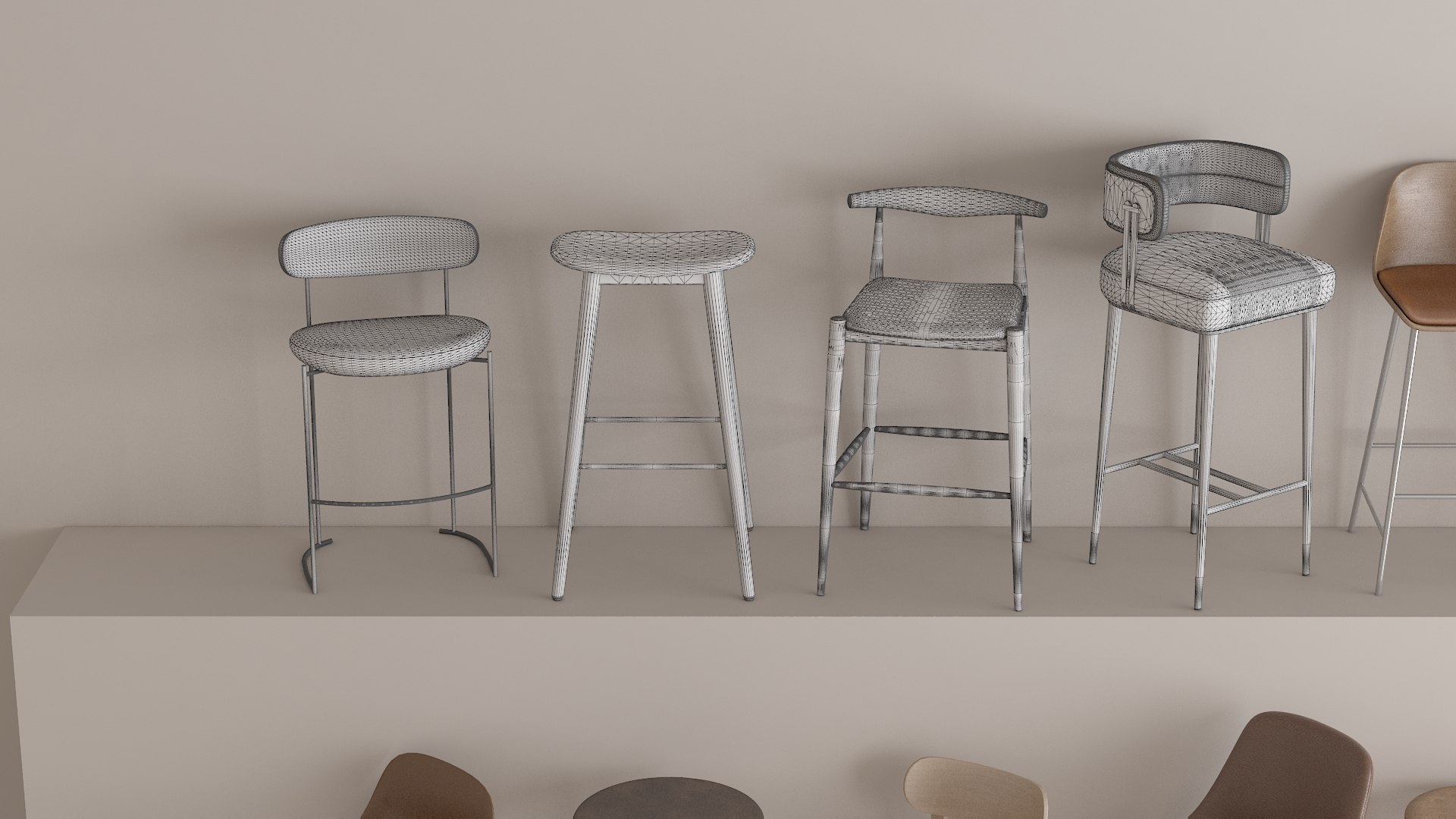 30  Modern Bar Stools Collection 3D https://p.turbosquid.com/ts-thumb/XO/9SU5Bt/Xn/07/jpg/1790172860/1920x1080/fit_q87/5f53bec690155a9ac1e39c81f101895bdc49526b/07.jpg