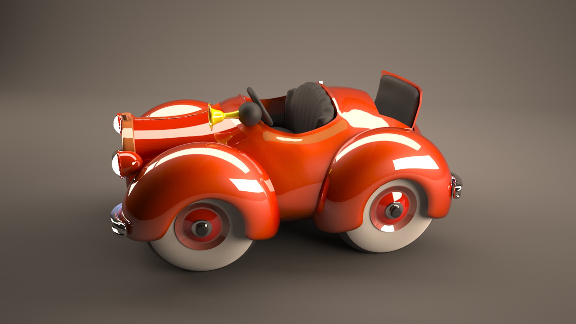 Duckatti 313 Donald Duck 3D Model - TurboSquid 1168398