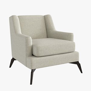 3D Enzo Occasional Chair the sofa nad chair company model