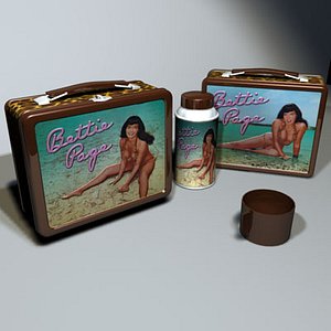 Betty Page Lunchbox 01