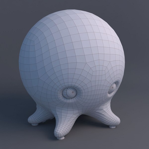 free octopus 3d model