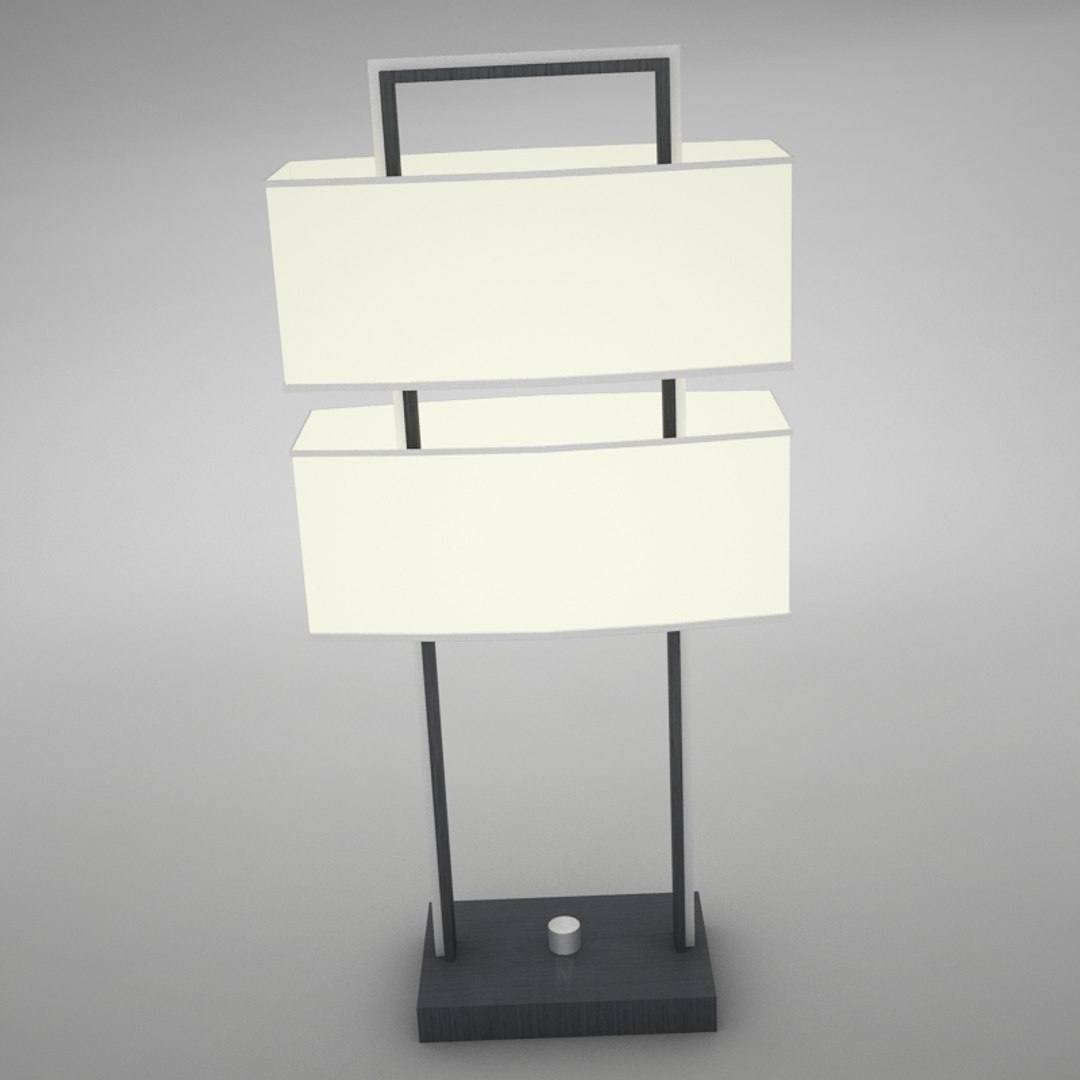 3d Lamp Scene Model