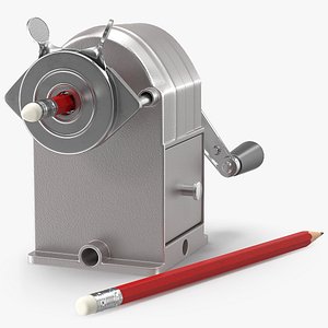 Manual Pencil Sharpener with Pencils