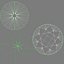 3D diamond emerald pear model
