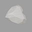 3D diamond emerald pear model