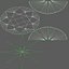 3D diamond emerald pear model
