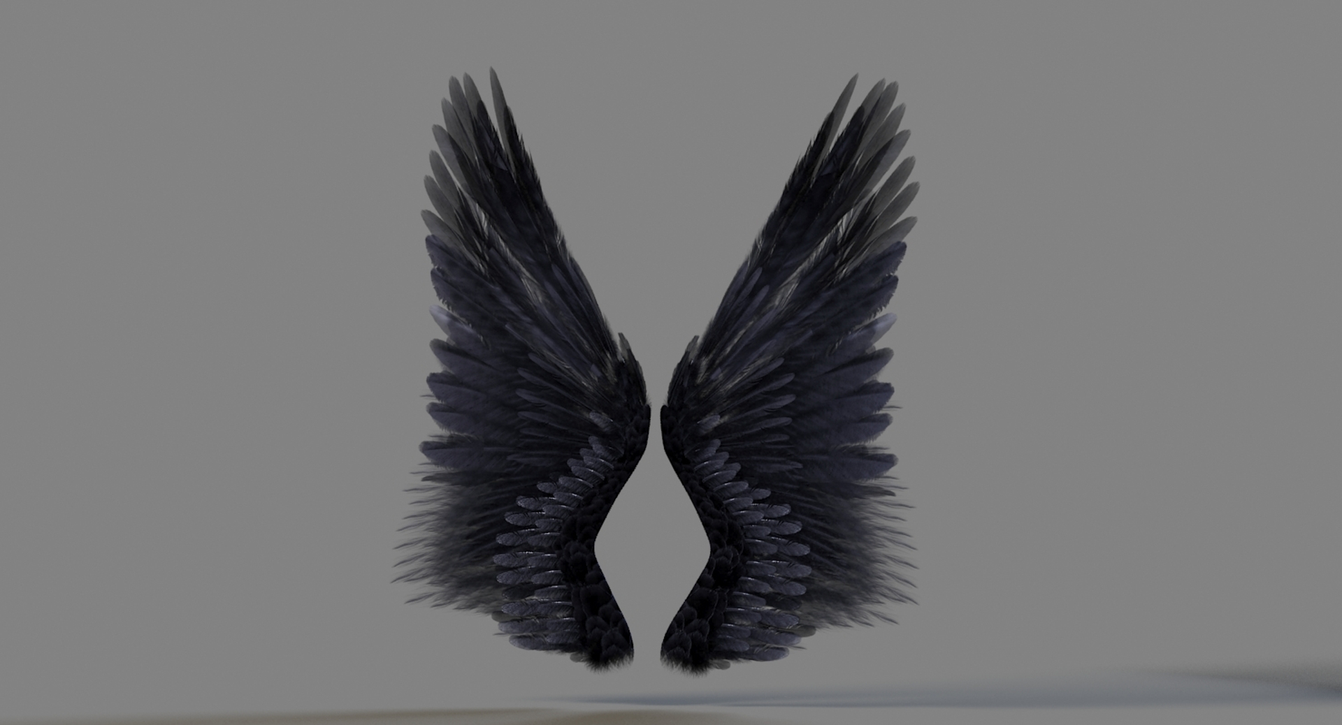 realistic wings drawing