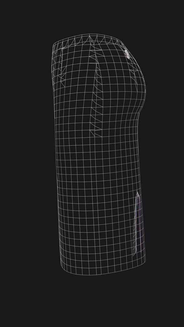 3D Marvelous Designer H-line Skirt Model - TurboSquid 1630450
