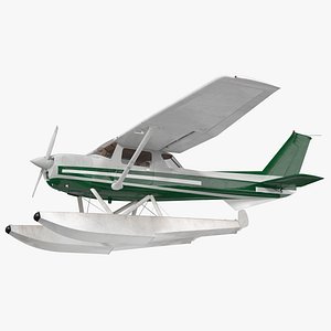Light Floatplane Aircraft Rigged