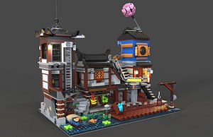 Lego Ninjago city