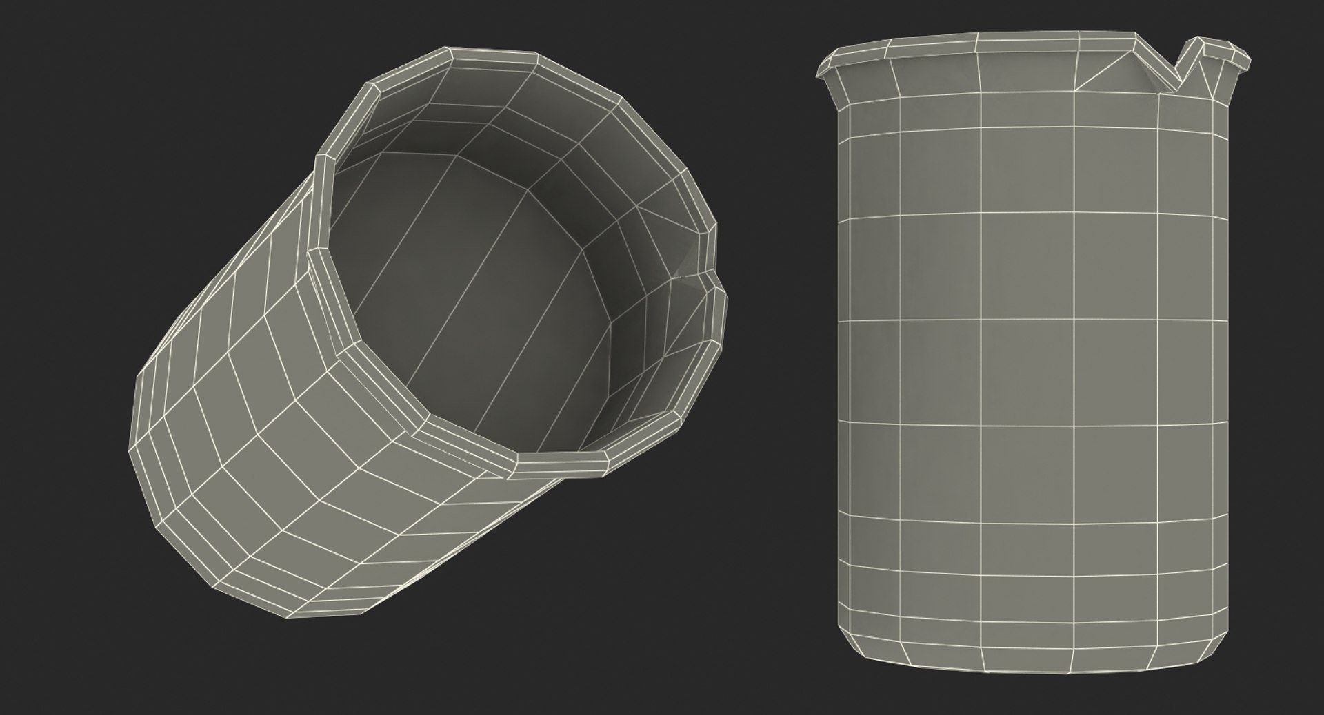 3D measuring beaker liquid - TurboSquid 1278735