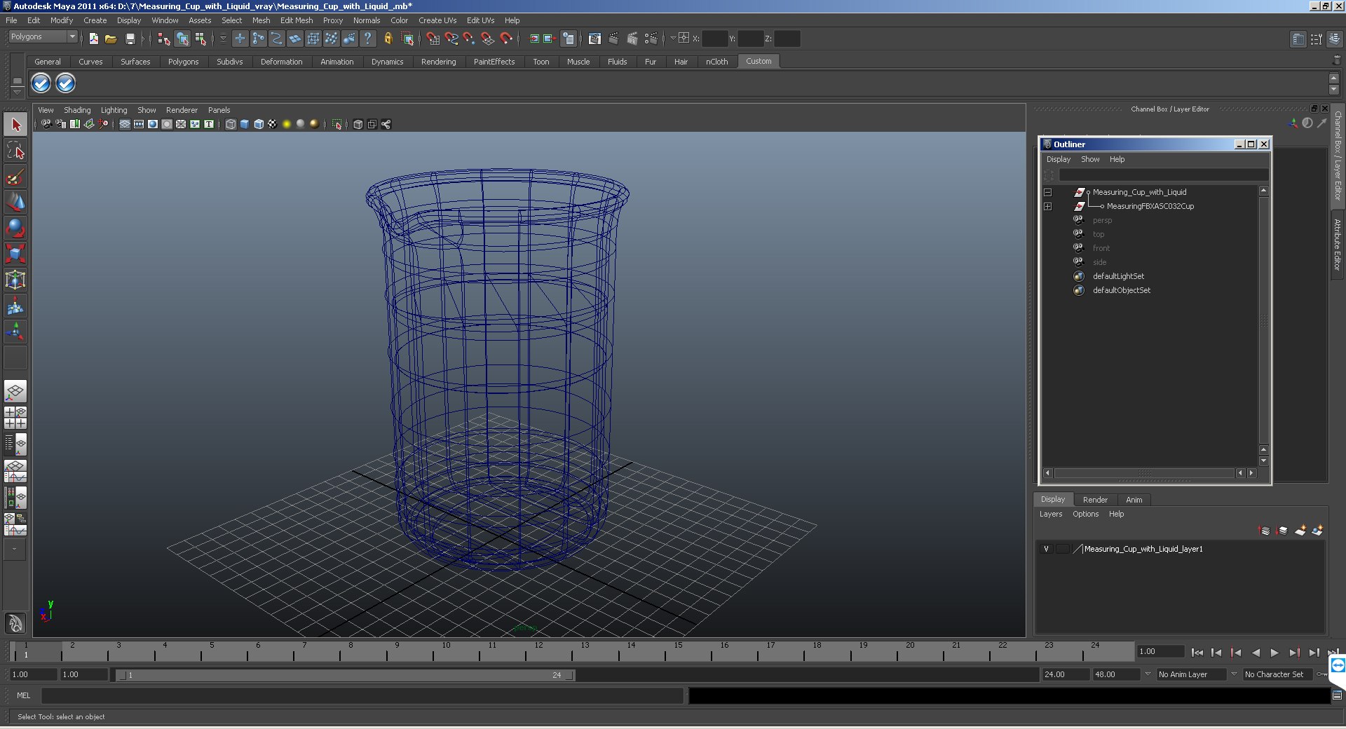 3D measuring beaker liquid - TurboSquid 1278735