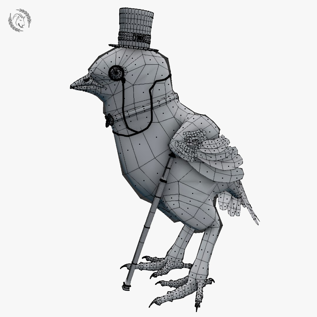 3D Chicken Lord - TurboSquid 1205197