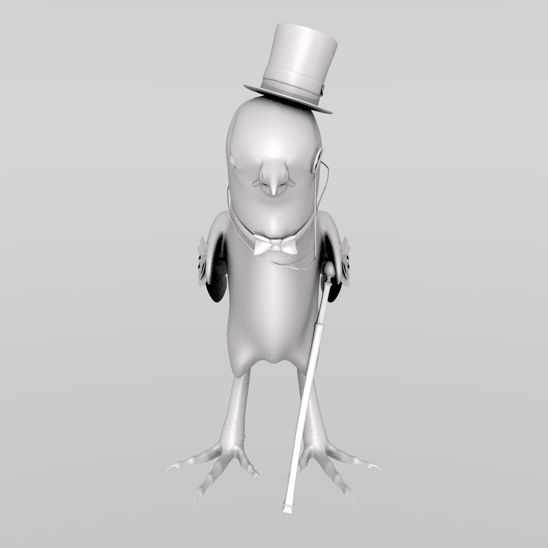 3D Chicken Lord - TurboSquid 1205197