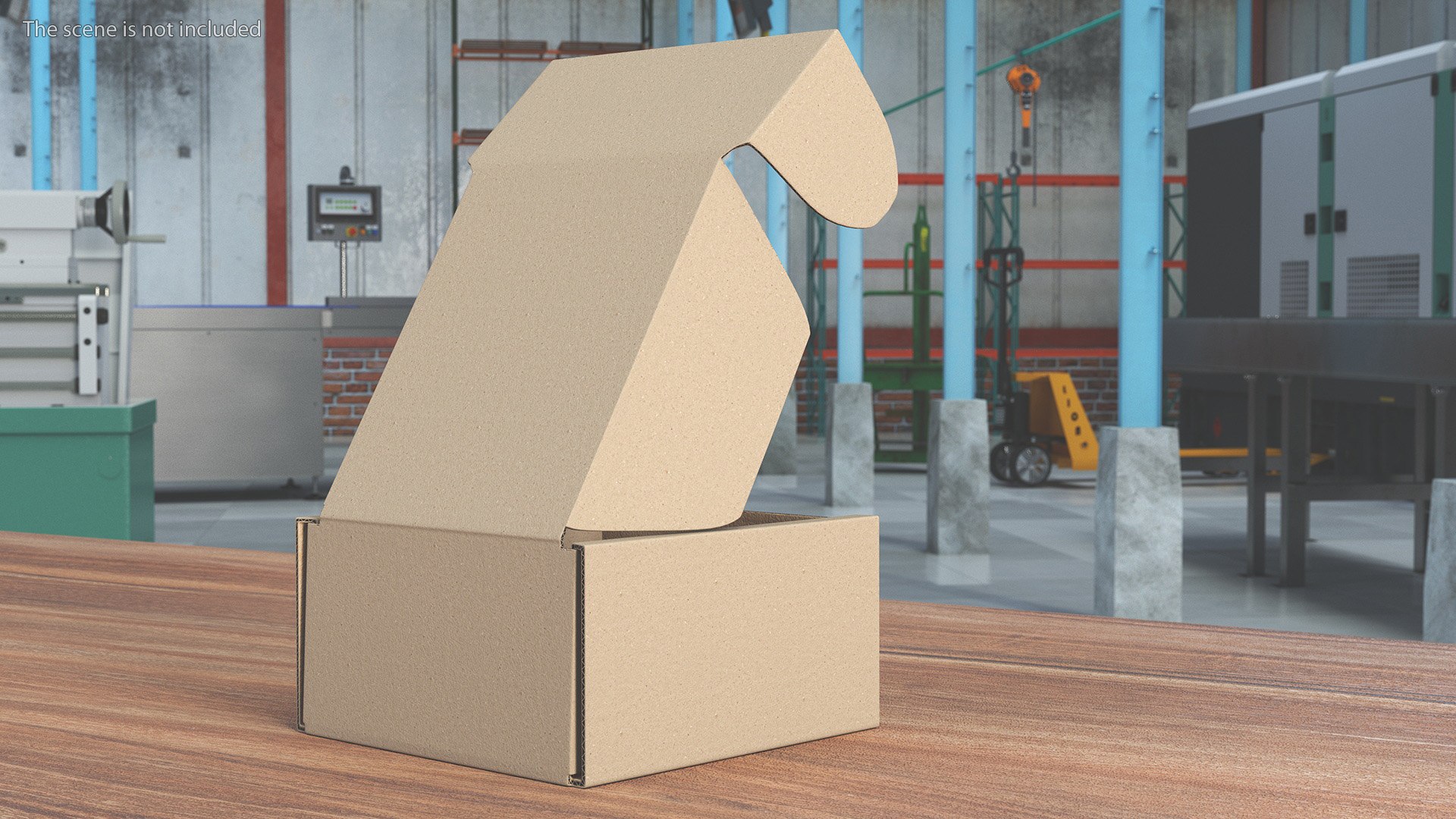 3D Cardboard Box Open - TurboSquid 2145509
