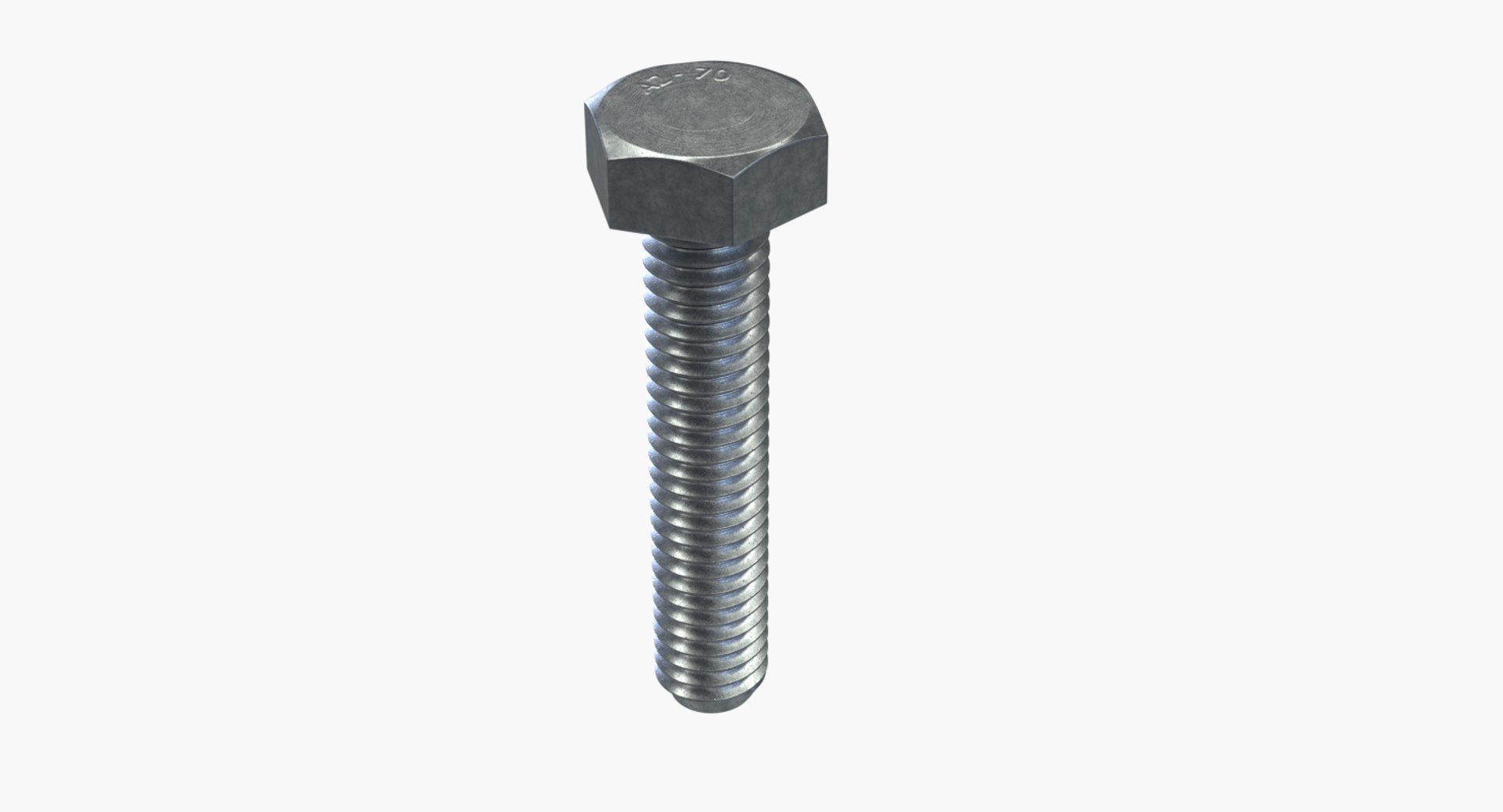 Hex Bolt M6x30 3D Model - TurboSquid 1393280