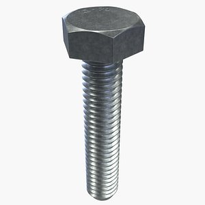 hex bolt m6x30 3D model
