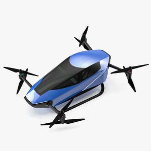 3D Electric Flying Car for Two Seats