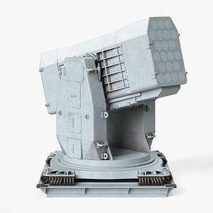 RIM-116 Rolling Airframe Missile Launcher MK 49 - PBR 3d model