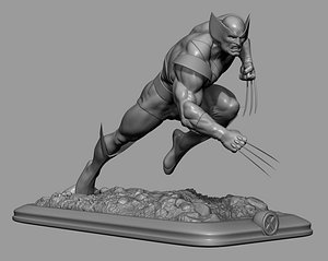 wolverine claws 3D