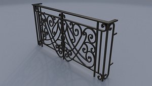 Fance railing Window metal A