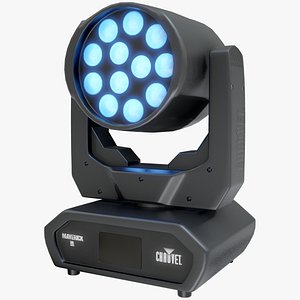 led spot light chauvet 3D model