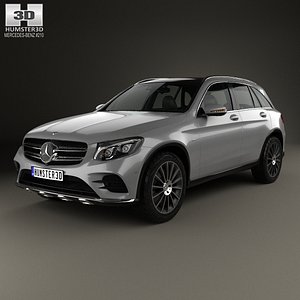 Mercedes-Benz GLC-Klasse (X253) AMG 2022 3D-Modell