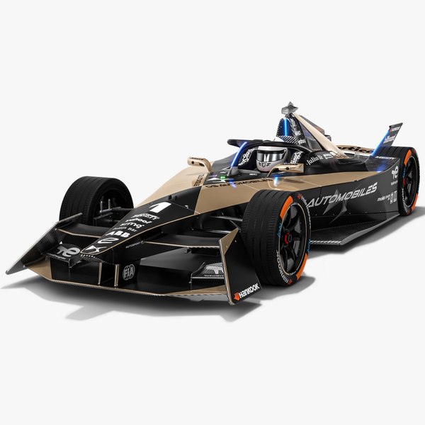DS Automobiles Formula E 2023 Gen3 Race Car 3D