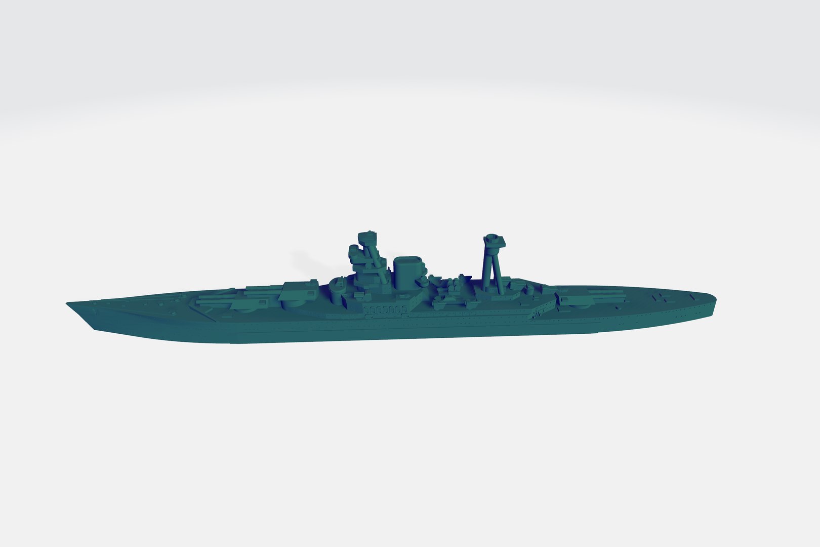 HMS Incomparable Battlecruiser 3D Model - TurboSquid 2251736