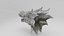Chinese traditional dragon head