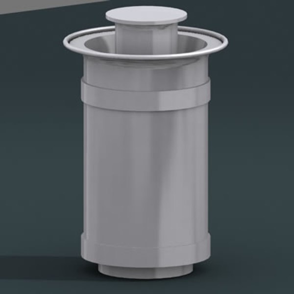 dustbin bin 3d model