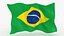 Bandeira do Brasil animada