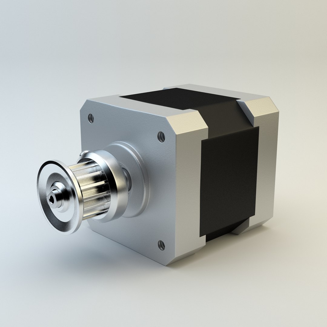 3ds Max Stepper Motor Stepping