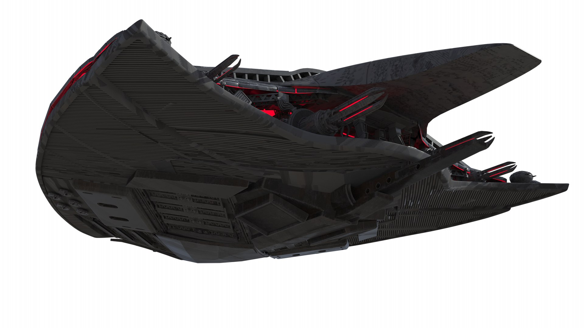 Photorealistic Spaceship 3D Model - TurboSquid 2267042