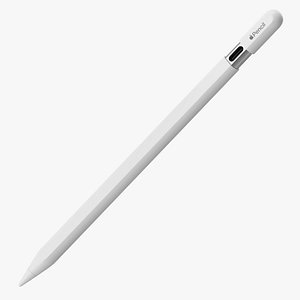 3D model Apple Pencil USB-C 3D Model