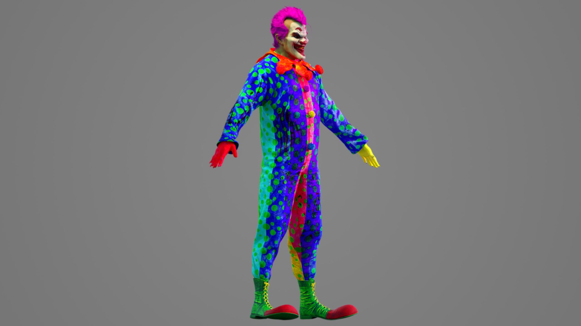 Killer Clown model https://p.turbosquid.com/ts-thumb/XP/rehZ8M/Gw/1_00000/jpg/1782236742/1920x1080/fit_q87/3b9ca7a2d608a5a7b5a56f4a5b2162f5536c82d0/1_00000.jpg