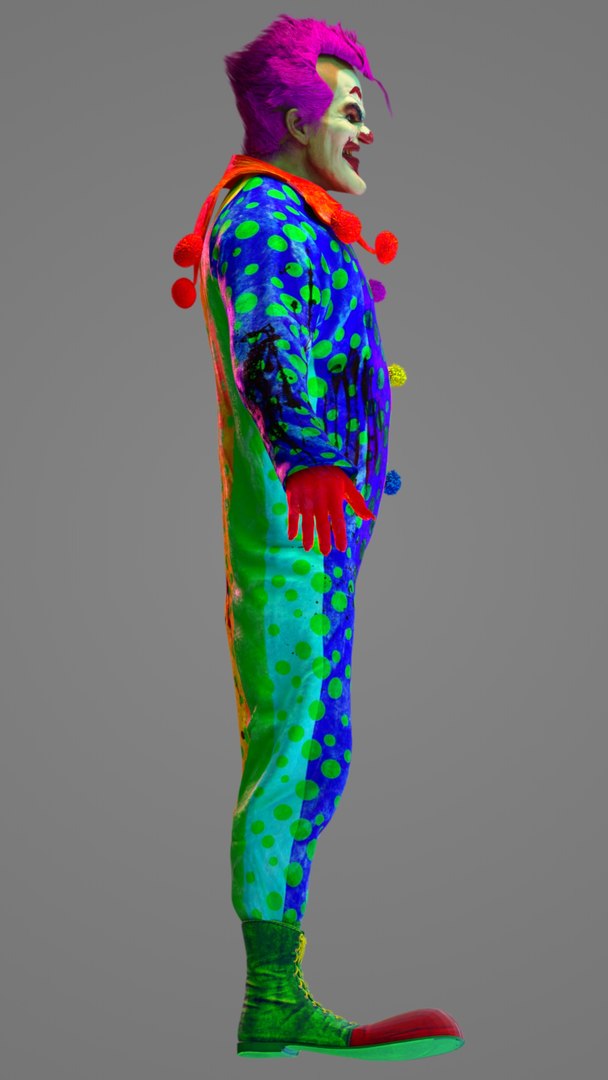 Killer Clown model https://p.turbosquid.com/ts-thumb/XP/rehZ8M/Rk/6_00000/jpg/1782236743/1920x1080/fit_q87/9d3ce301bc7c0047db57d50db9f61f8c64136f2a/6_00000.jpg