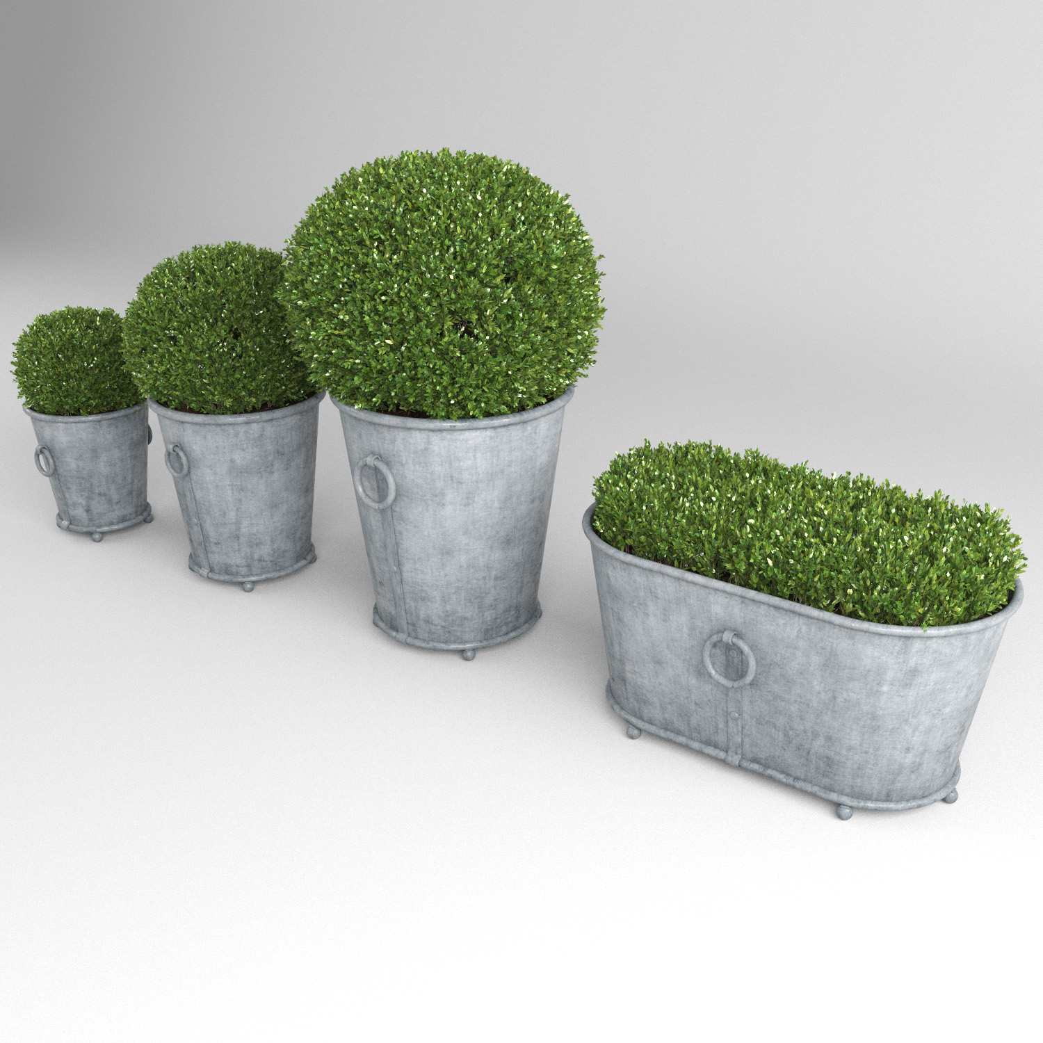3d max realistic planters ring