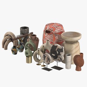Various House Accessories 3D model