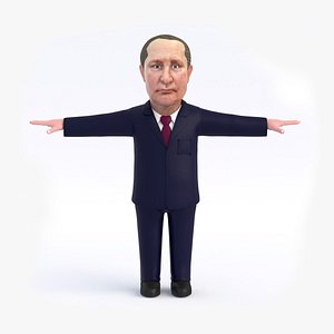 Vladimir Putin 3D model