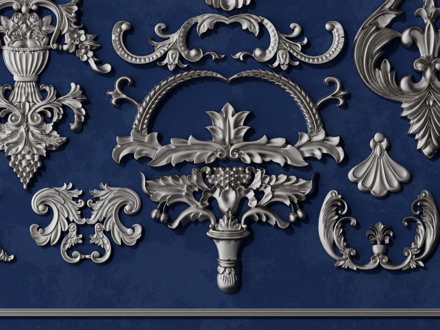 Classic Architectural Borders Set 3D model https://p.turbosquid.com/ts-thumb/XP/vJctOo/7b/110/jpg/1779588335/1920x1080/fit_q87/b0c1590e03b45b8a726d028f22135c359ab2a654/110.jpg