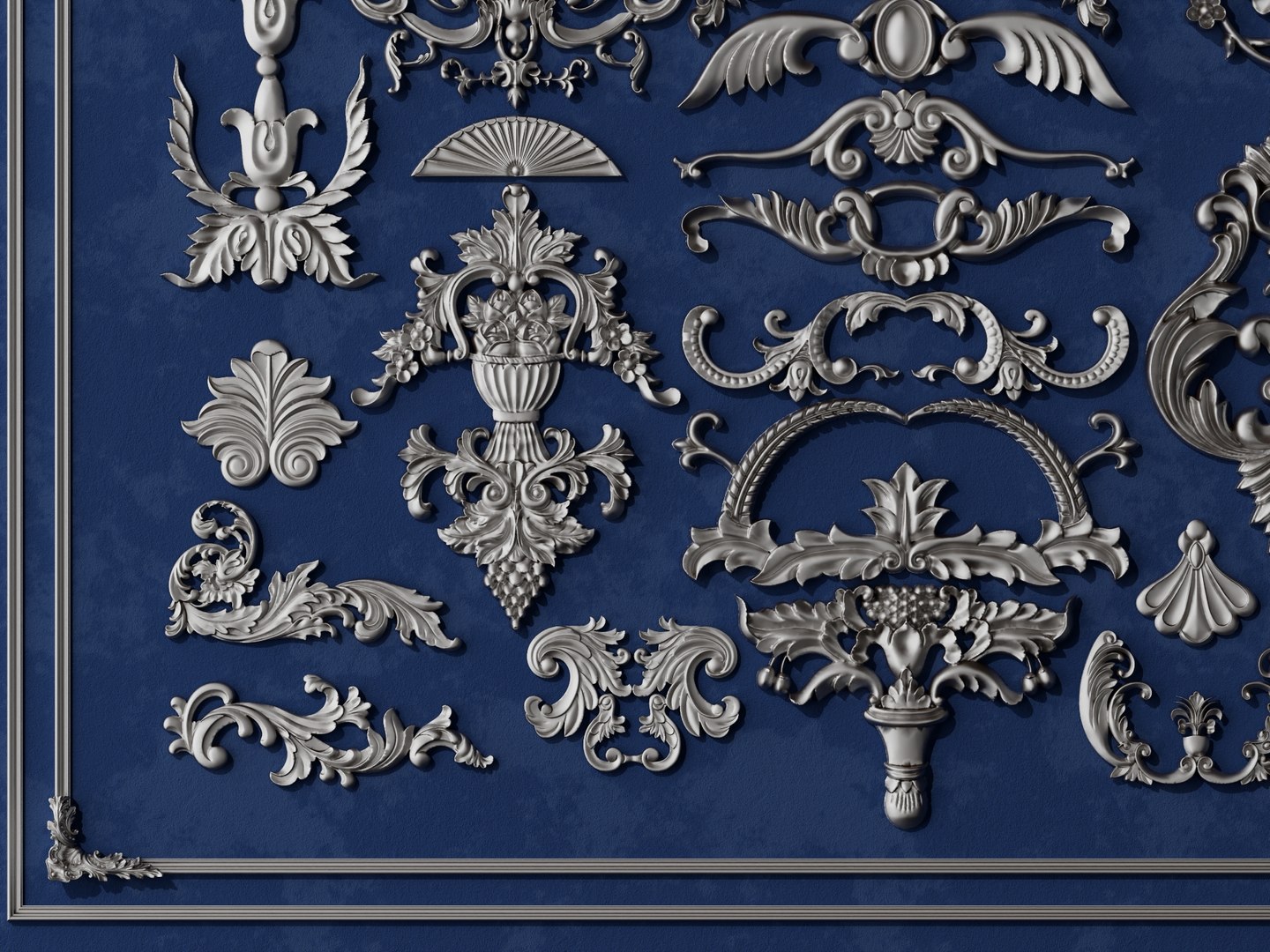 Classic Architectural Borders Set 3D model https://p.turbosquid.com/ts-thumb/XP/vJctOo/7k/17/jpg/1779588327/1920x1080/fit_q87/b39cdf99d5e36dbe666b58a567f85b11e94ecb10/17.jpg