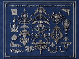 Classic Architectural Borders Set