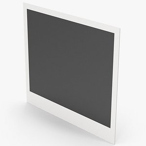 Photo Paper Frame 3D model