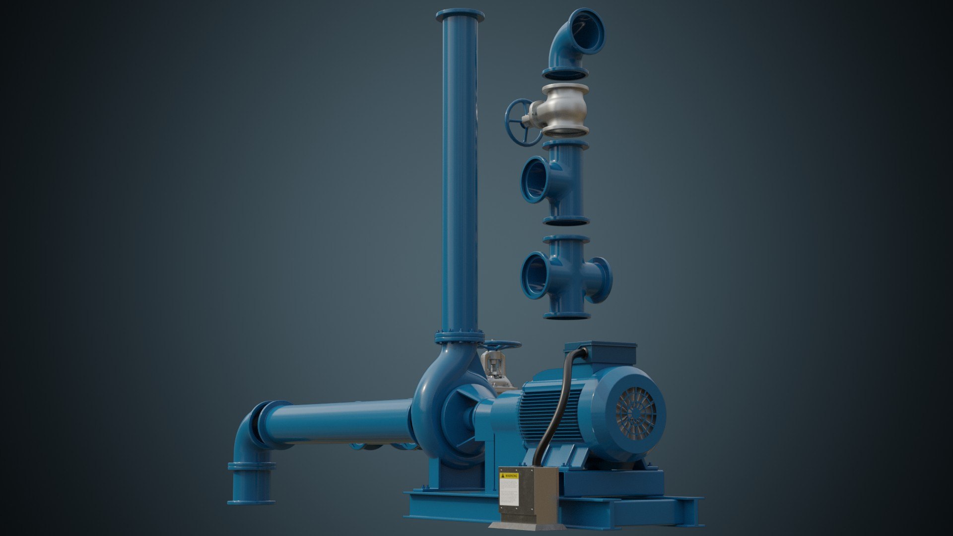 Water Pump 3A 3D Model - TurboSquid 1996761