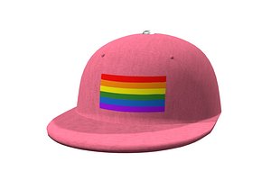 3D LGBT symbol cap model